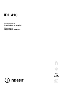 Mode d’emploi Indesit IDL 410 FR.C Lave-vaisselle