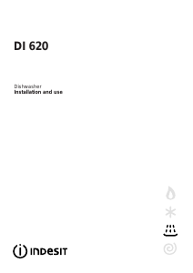 Handleiding Indesit DI 620 UK/E Vaatwasser