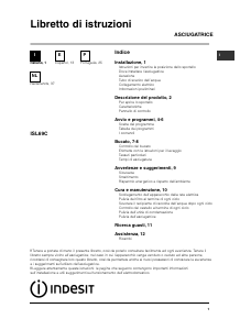 Manual Indesit ISL 69 C (EU) Máquina de lavar louça