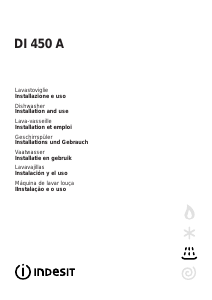 Manual de uso Indesit DI 450 A Lavavajillas