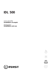 Manual Indesit IDL 500 FR.2 Dishwasher