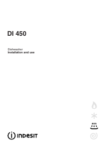 Manual Indesit DI 450 UK Dishwasher