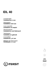 Manual Indesit IDL 40 EU.C Dishwasher