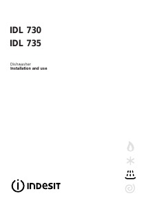 Handleiding Indesit IDL 730 UK.2 Vaatwasser