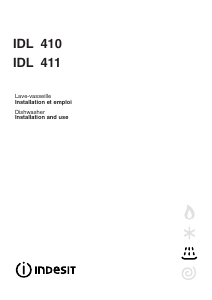 Mode d’emploi Indesit IDL 410 S FR.C Lave-vaisselle