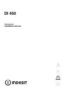 Manual Indesit DI 450 UK.C Dishwasher