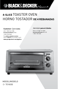 Manual de uso Black and Decker TO1430S Horno