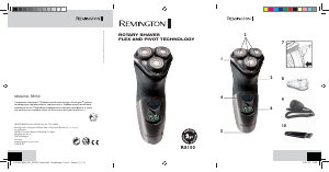 Manual Remington R8150 Titanium-X Shaver