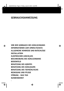 Bedienungsanleitung Whirlpool ARG 595-K/R Kühlschrank