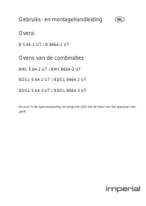 Handleiding Imperial B 5.64-2 UT Oven