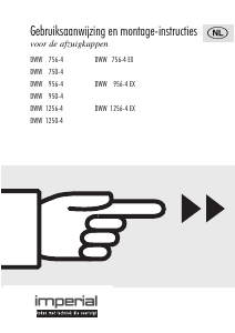 Handleiding Imperial DWW 1256-4 Afzuigkap