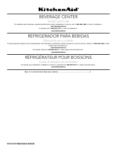 Manual de uso KitchenAid KUBL204ESB Refrigerador