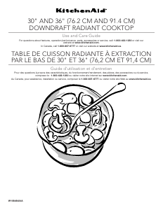 Mode d’emploi KitchenAid KCED606GBL Table de cuisson