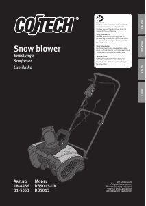 Manual Cotech DB5013 Snow Blower