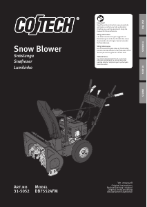 Manual Cotech DB75524FM Snow Blower