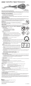 Handleiding Vicks V966F ComfortFlex Thermometer
