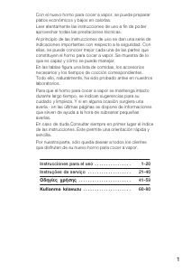 Manual de uso Siemens HB24D560 Horno