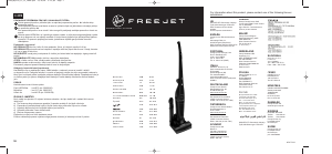 Brugsanvisning Hoover SU180B2001 Støvsuger