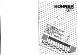 Mode d’emploi Hohner PSK 55 Clavier éléctronique