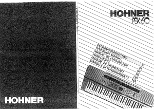 Bedienungsanleitung Hohner PSK 60 Tastatur