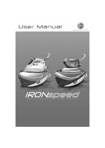 Manual Hoover SRD4110011 IronSpeed Ferro