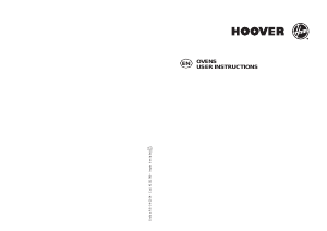 Handleiding Hoover HFO415/1 W Oven