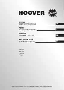 Kullanım kılavuzu Hoover HOL30RVX Fırın