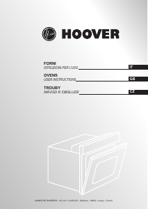 Manuale Hoover HOV4050 BAV Forno
