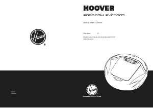 Manuale Hoover RVC0005 011 Aspirapolvere