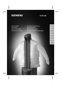 Manuale Siemens TJ10100 Sistema di stiratura