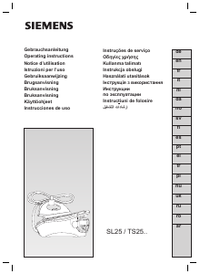 Bedienungsanleitung Siemens TS25320 Bügeleisen