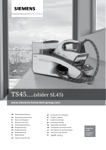 Manual Siemens TS45350 Iron