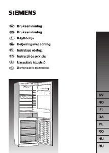 Manual Siemens KG39P320 Combina frigorifica