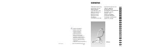 Manuale Siemens VS57A82 Aspirapolvere