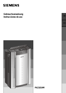 Bedienungsanleitung Siemens PA2101HM Klimagerät