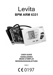 Manual Levita BPM ARM 6331 Blood Pressure Monitor