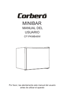 Handleiding Corberó CF1PKMB48W Koelkast