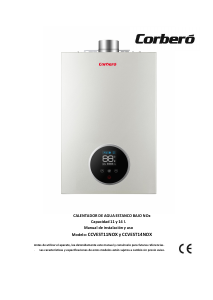 Manual Corberó CCVEST11NOXGB Gas Boiler