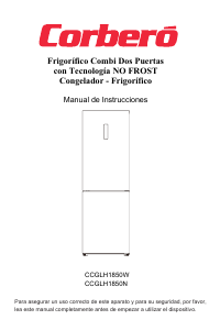 Manual Corberó CCGLH1850W Fridge-Freezer