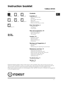 Manual de uso Indesit ISL 79 CS (EX) Secadora