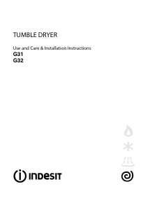 Manual Indesit G 31 VU (UK) Dryer