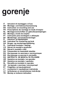 Bruksanvisning Gorenje DKG552-ORA-W Kjøkkenvifte