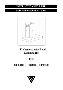 Manual Gorenje DT6340E Cooker Hood