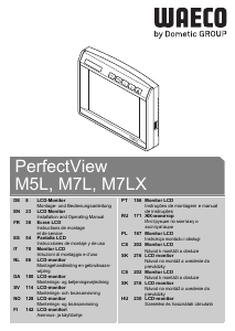 Bedienungsanleitung Waeco PerfectView M7LX LCD monitor