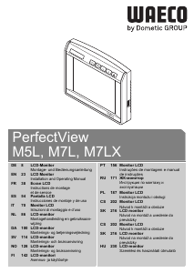 Manual Waeco PerfectView M5L Monitor LCD
