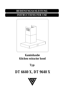 Manual Gorenje DT6640X Cooker Hood