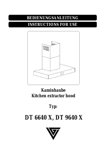 Handleiding Gorenje DT6640X Afzuigkap