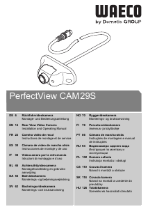 Bruksanvisning Waeco PerfectView CAM29S Färgkamera