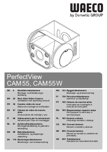 Manuale Waeco PerfectView CAM55 Telecamera di retromarcia