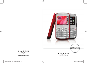 Handleiding Alcatel One Touch 799 Mobiele telefoon